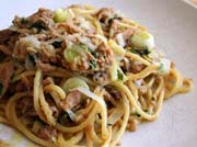 Spaghetti with Tuna & Fennel