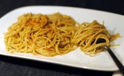 Spaghettini with Fish Roe