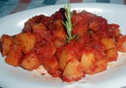 Stewed Potatoes With Tomato