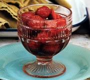 Strawberries with Marsala