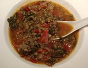 Swiss Chard And Lentil Soup