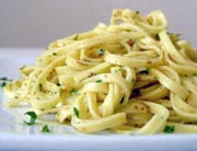 Tagliolini with Sole and Lemon