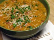 Tuscan Vegetable Soup with White Beans and Parmigiano